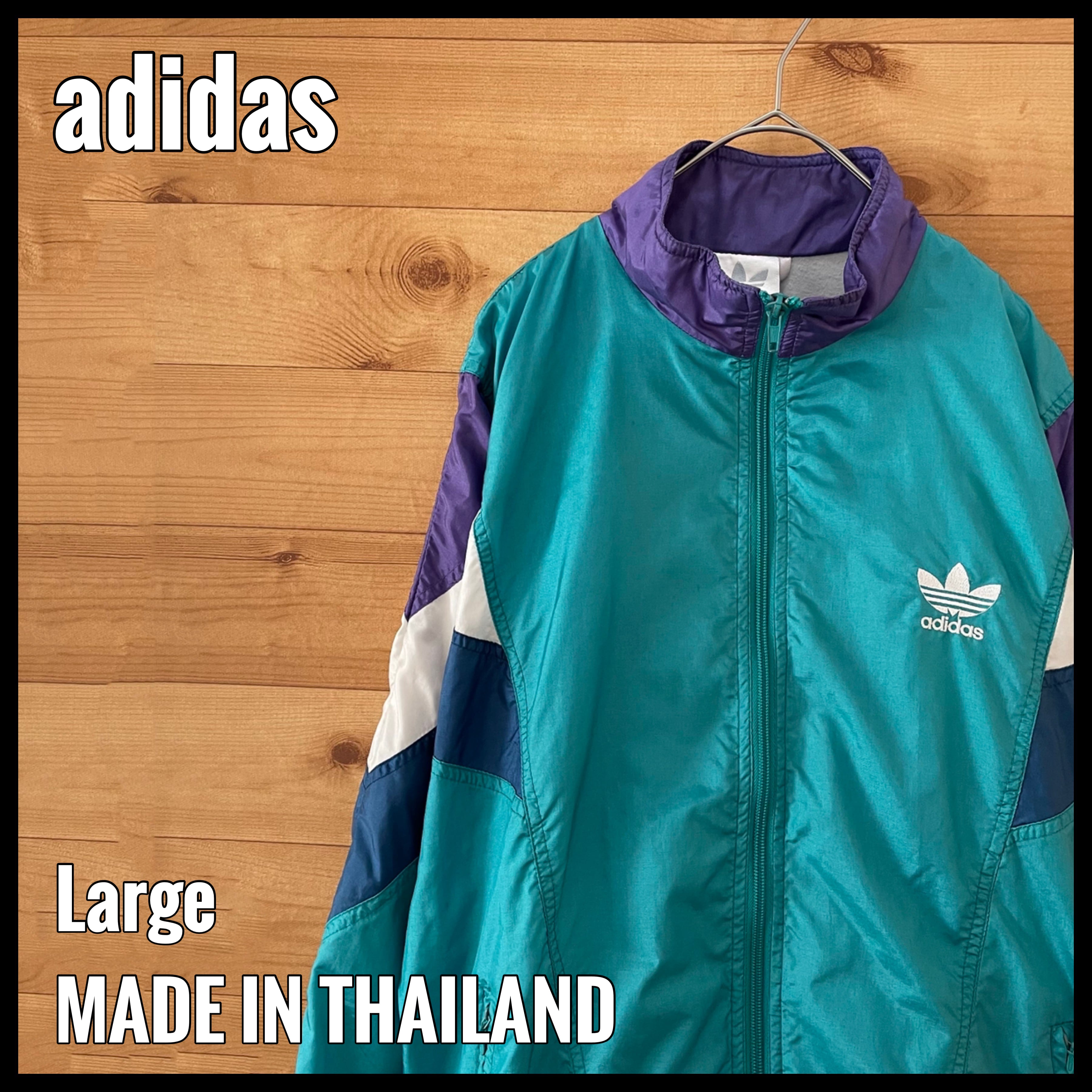 adidas】80s 銀タグ 万国旗タグ ブルゾン ジャケット ジップアップ