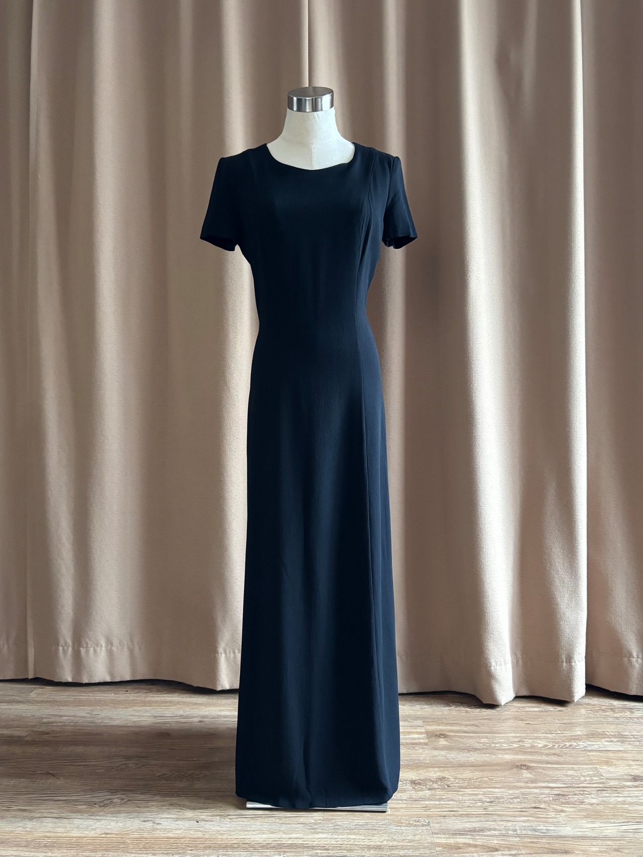 MADE IN ITALY black mode dress-5307-7