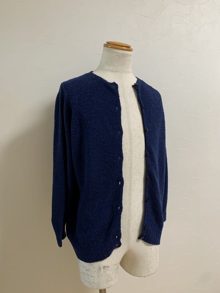 1970's Solid Color Crew Neck Cardigan "PENDLETON"