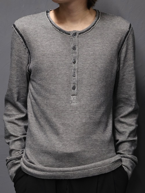 【dolce&gabbana】basic henley neck top