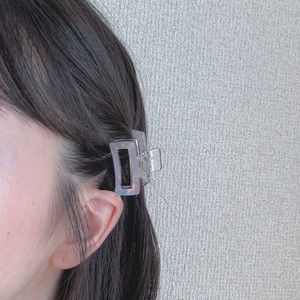 シェルミニヘアクリップ