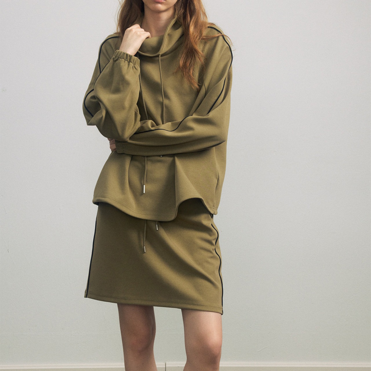 Sweat Mini Skirt T3836