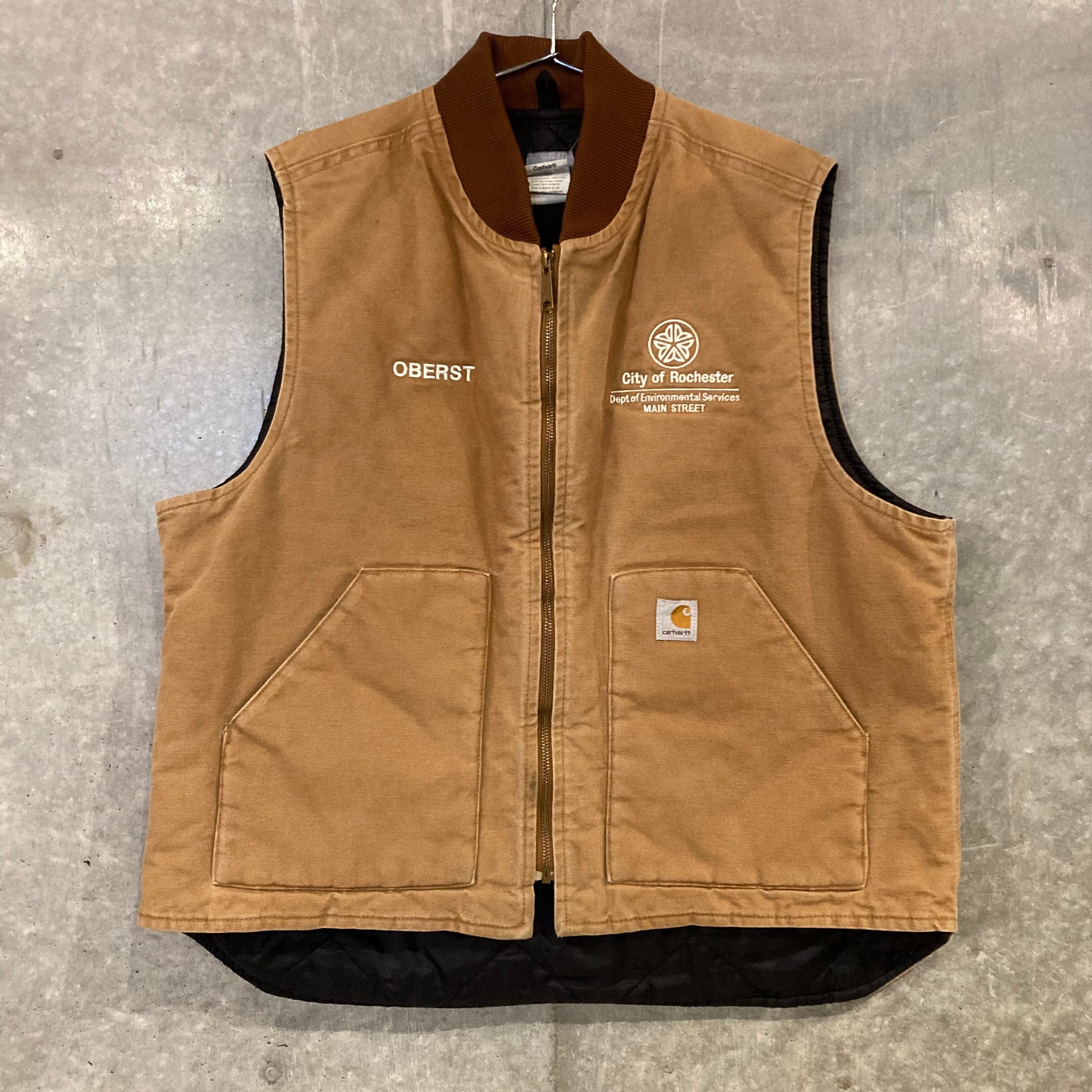 古着】carhartt ダックベスト ジャケット bckediri.beacukai.go.id