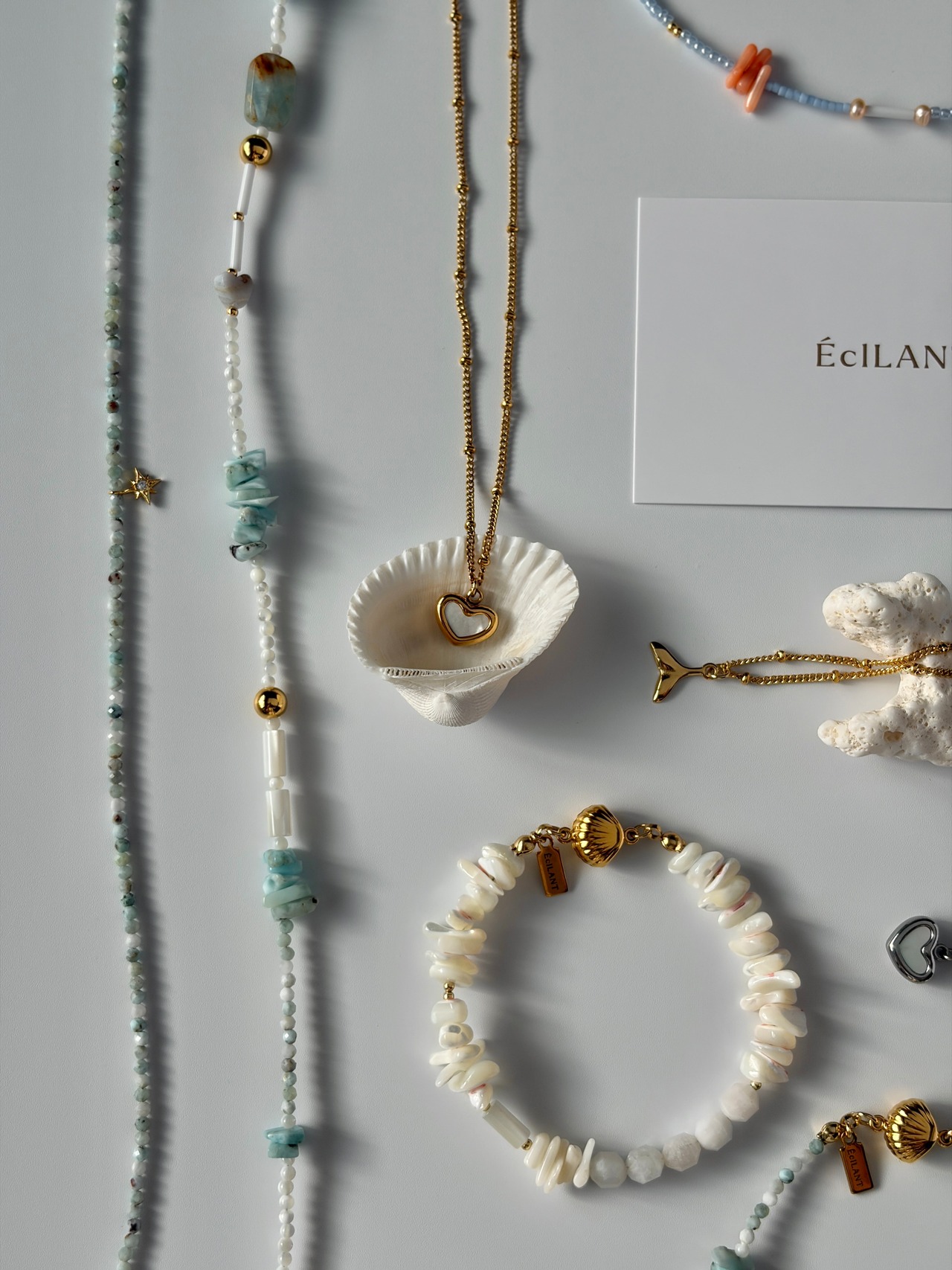 magnet necklace | Sea Breeze ［GSN094］