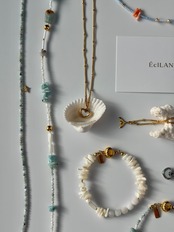magnet necklace | Sea Breeze ［GSN094］