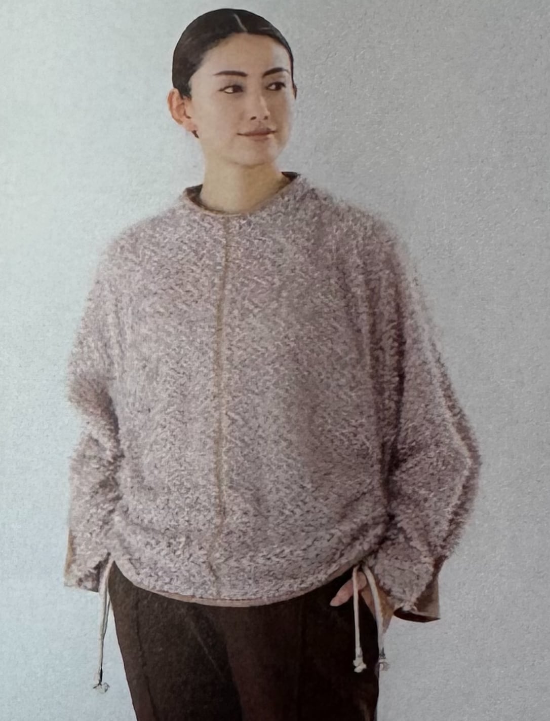 ★新作★ Lallia M'u (ラリア/ムー) シャギーブラウスプルオーバー【2514565】