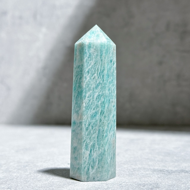 アマゾナイト タワー型22◇Amazonite◇天然石・鉱物・パワーストーン