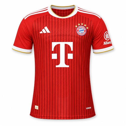 【お取り寄せ】バイエルン・ミュンヘン 26/27 ホーム サッカーユニフォーム ネーム 背番号 カスタム可（プレイヤーバージョン）