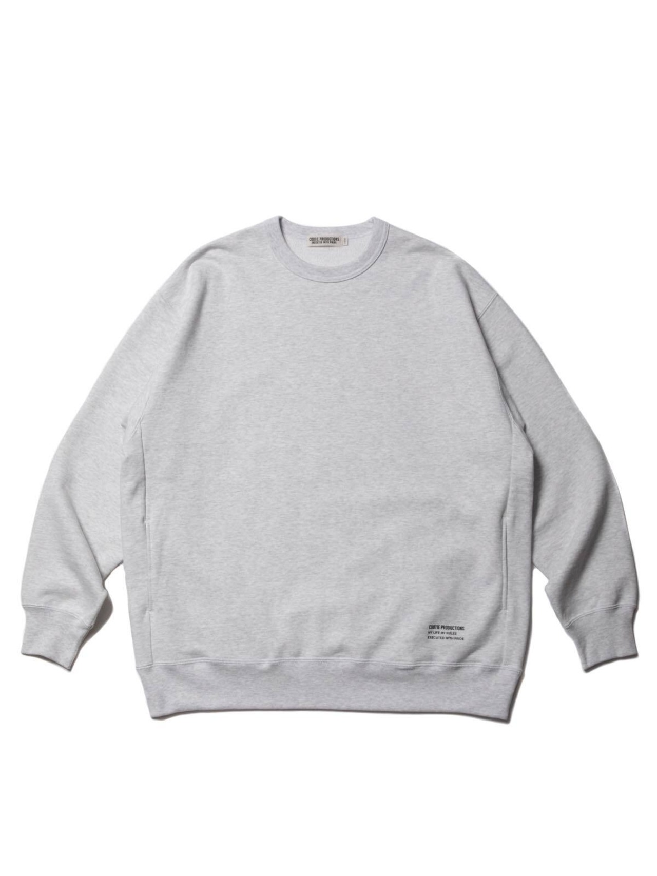 Plain Crewneck Sweatshirt - Oatmeal -
