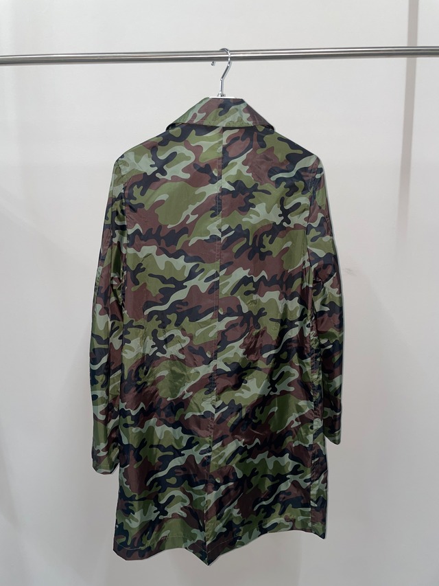 【comme des garcons】Camouflage mid-length shirt coat/Osaka store
