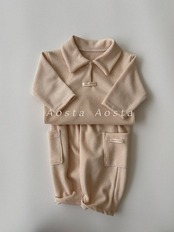 【取寄】Aosta  モルモルカラーTシャツ｜秋服｜韓国子供服｜26/AT
