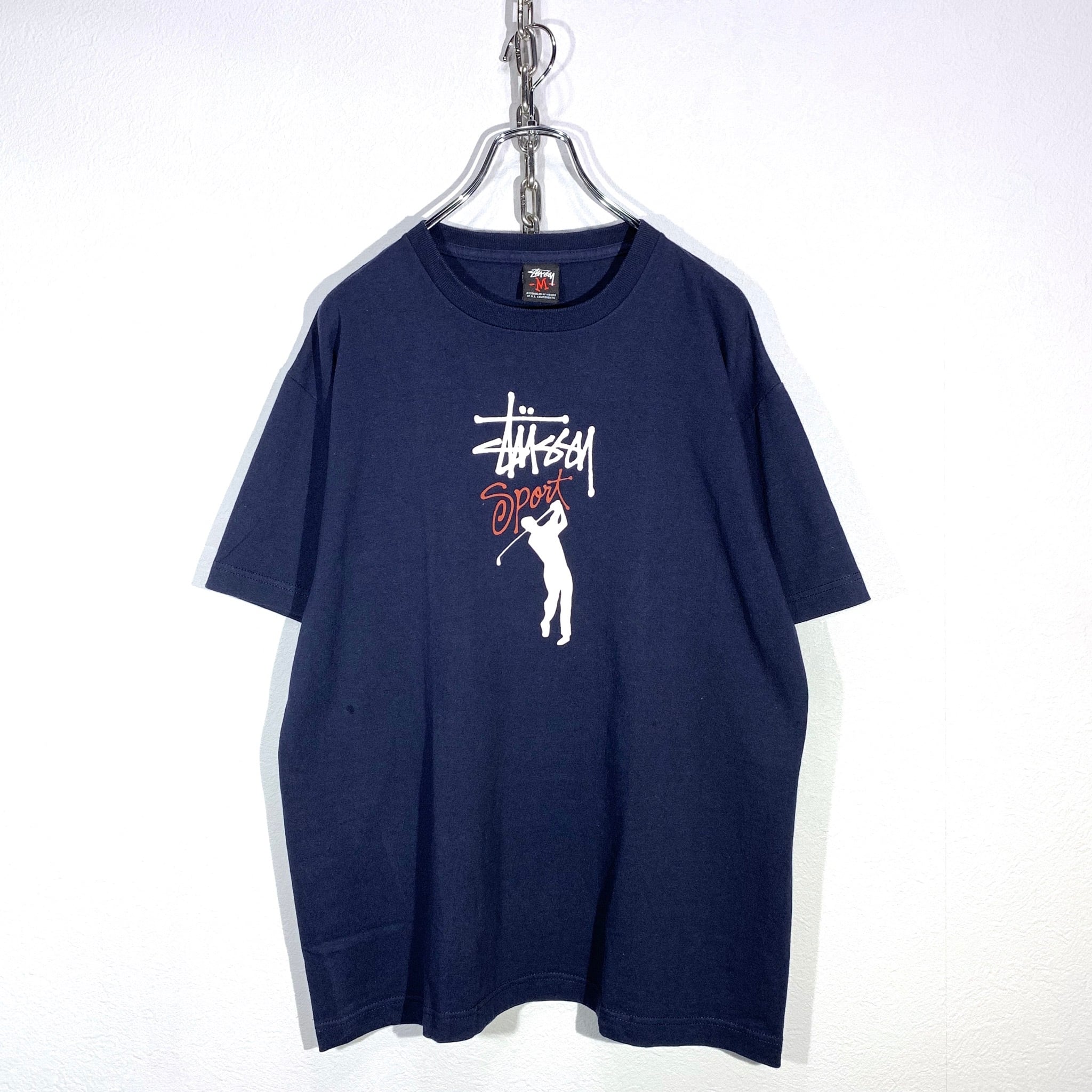 stussy ロゴプリントTシャツ ゴルフモチーフ | 古着屋 KafuCa