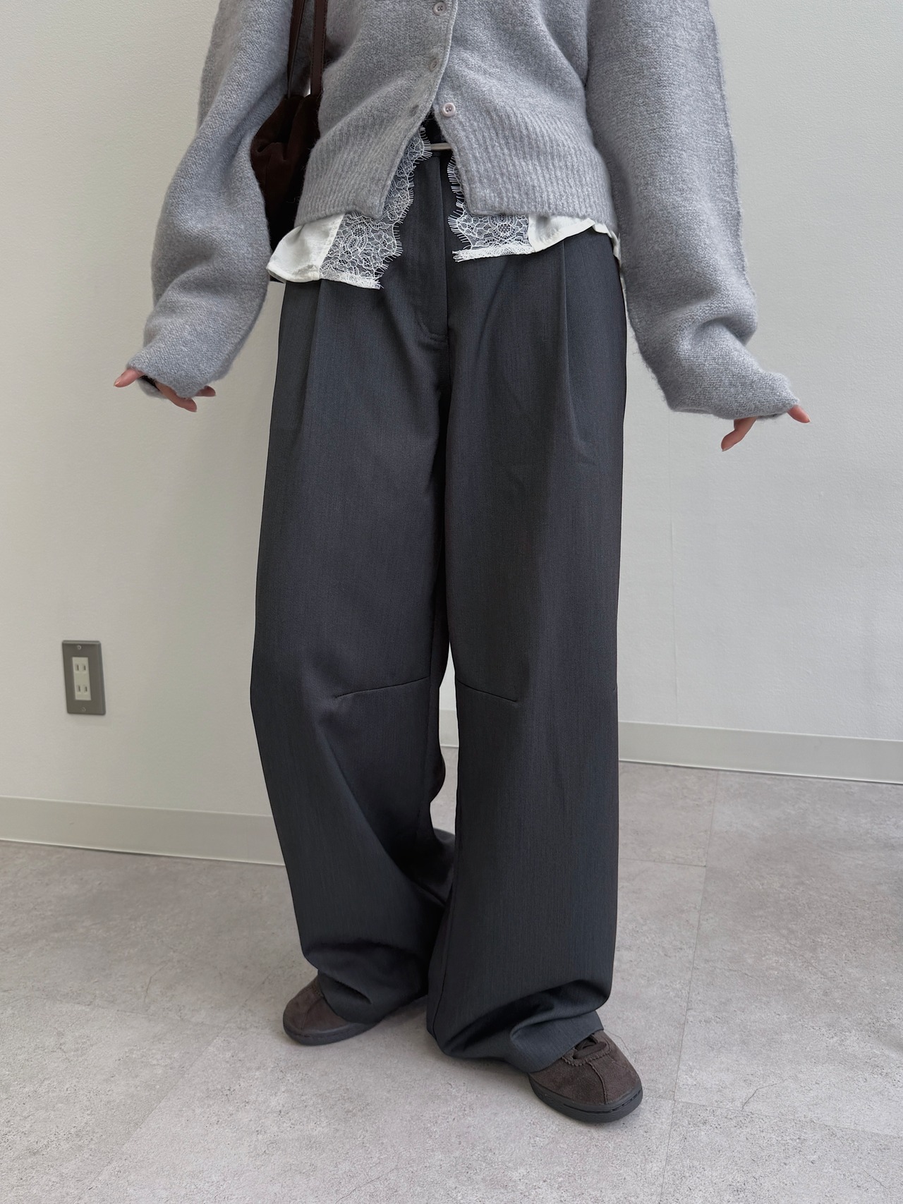 hem belt curve line loose PT