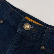 LANCEL ランセル バックデザイン デニム パンツ ジーンズ サイズ W32 /インディゴ/日本製/バックストラップ