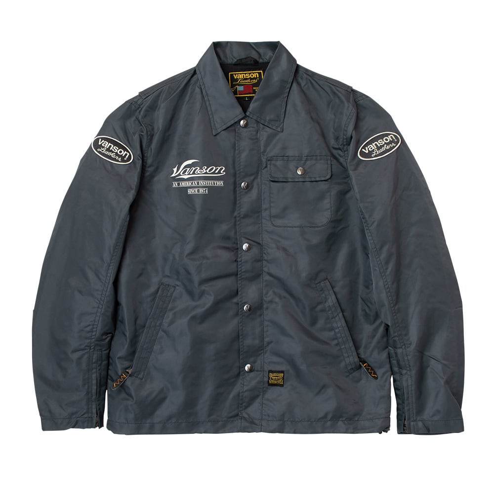 特価 VANSON SVS2605S バンソン 撥水 コーチジャケット ドラゴン SVS2605S コーチジャケット | vansonleathers
