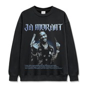 VINTAGE ストリート ダブルガンMorant バスケTシャツ T1734