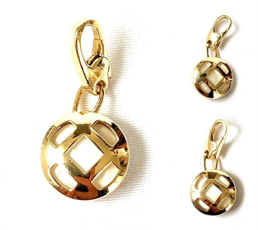 カルティエ　グリッド　チャーム　ゴールド カルティエ Cartier パシャグリッド K18YG 750 イエローゴールド