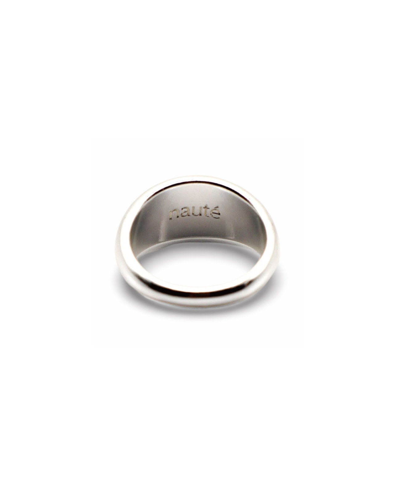 Oval Moon Ring"Nuit"