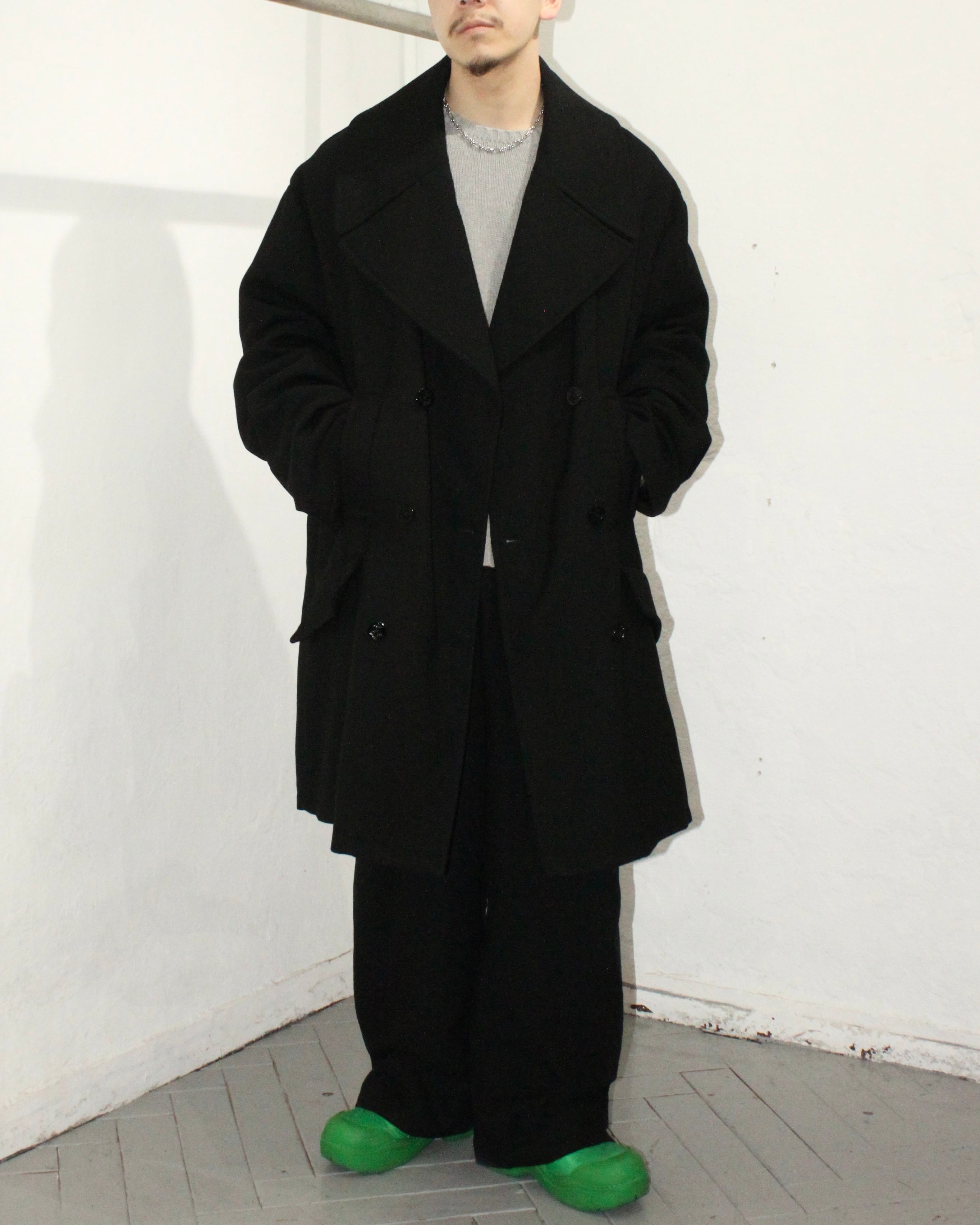 17AW MM6 Maison Margiela Oversized P-Coat ITALY製