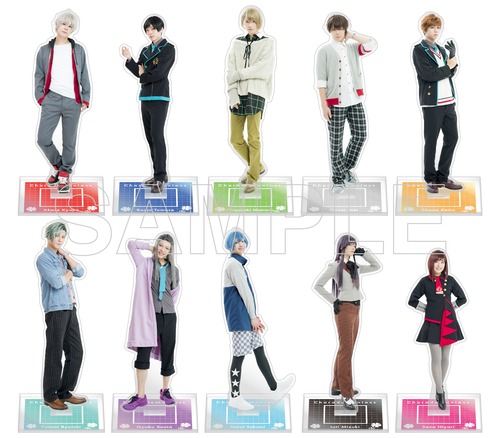 ※受注生産※【シャレステ再演】キャスト柄アクリルスタンド（全10種）【舞台『CharadeManiacs』再演】
