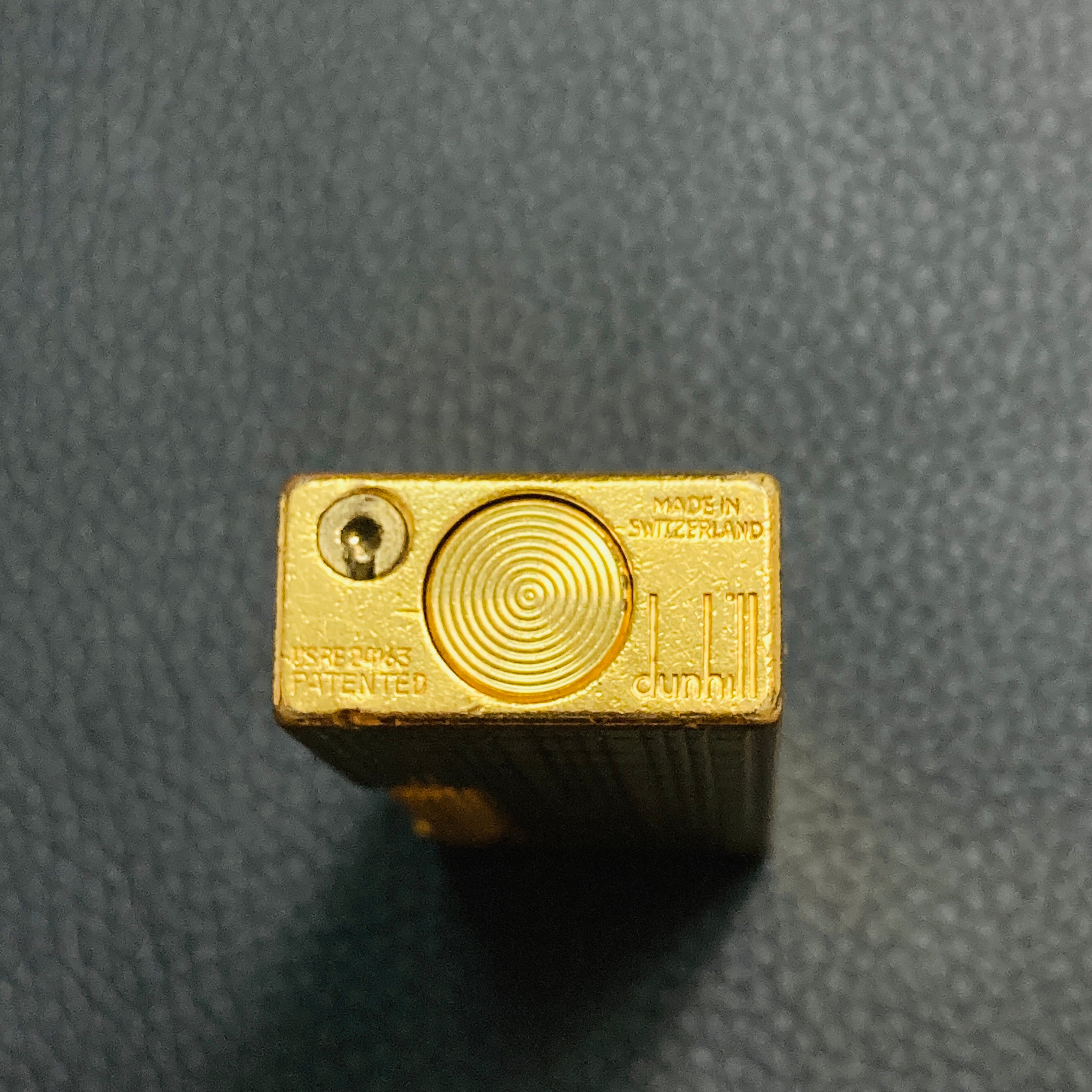 Used】dunhill ダンヒル 格子柄 ローラー式 ガスライター | PAY ID
