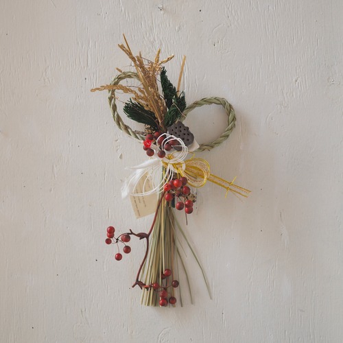 834.お正月のしめ飾り