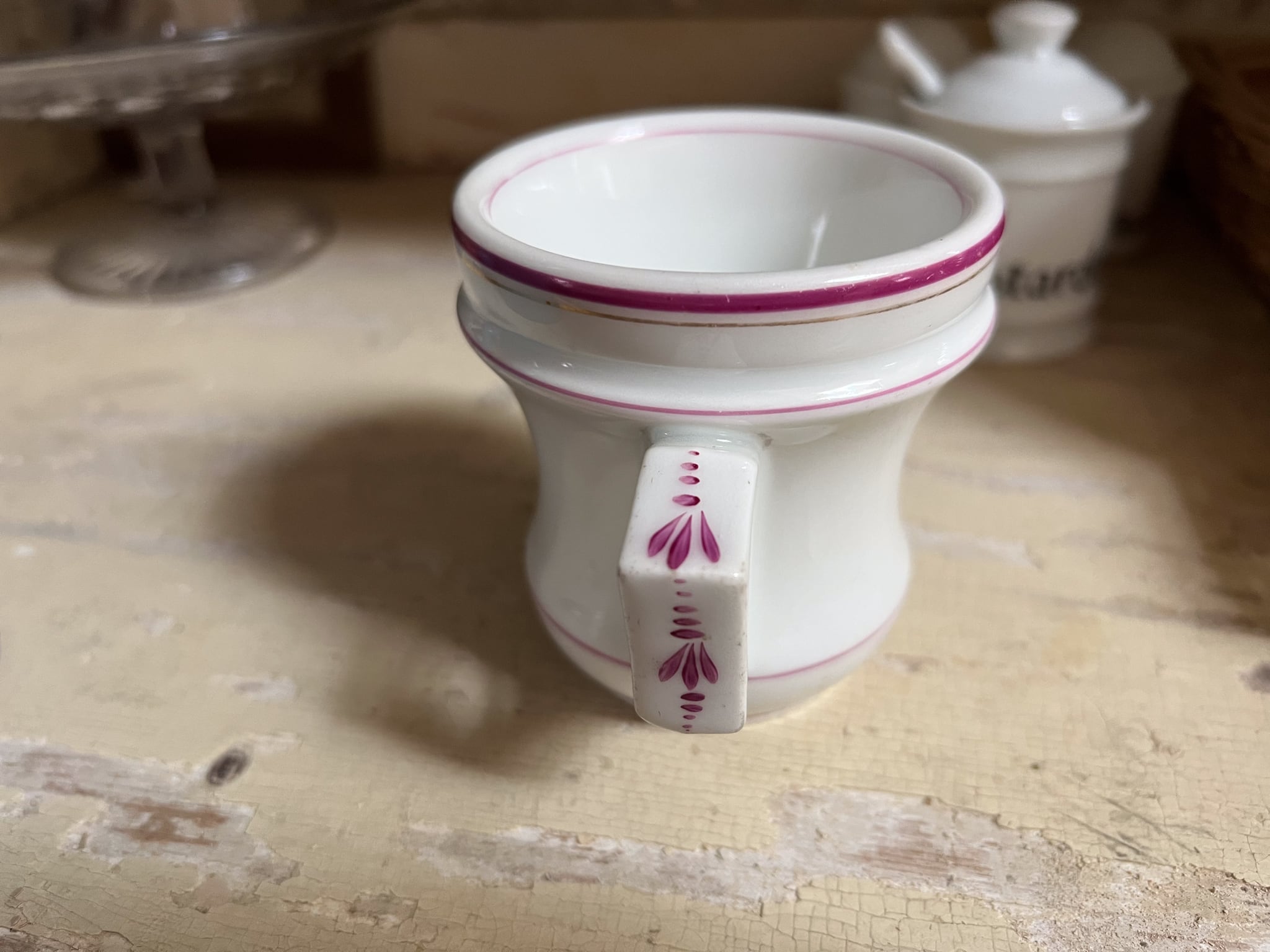 ナポレオン三世時代の ブリュロ カップ フレンチアンティーク ブロカント