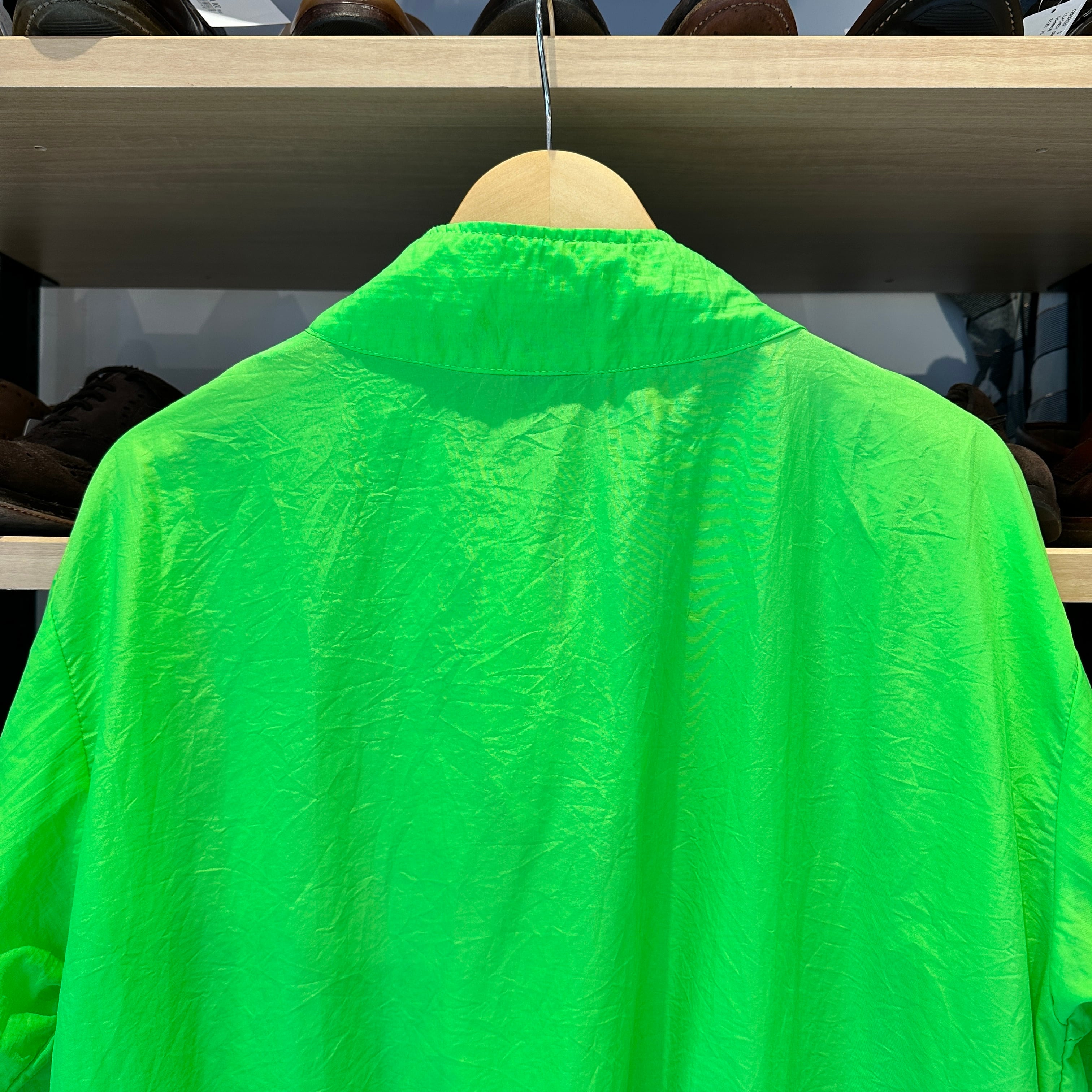 Ⓝ I.G.SPORT GREEN NYLON PULL OVER JACKET | safarionline
