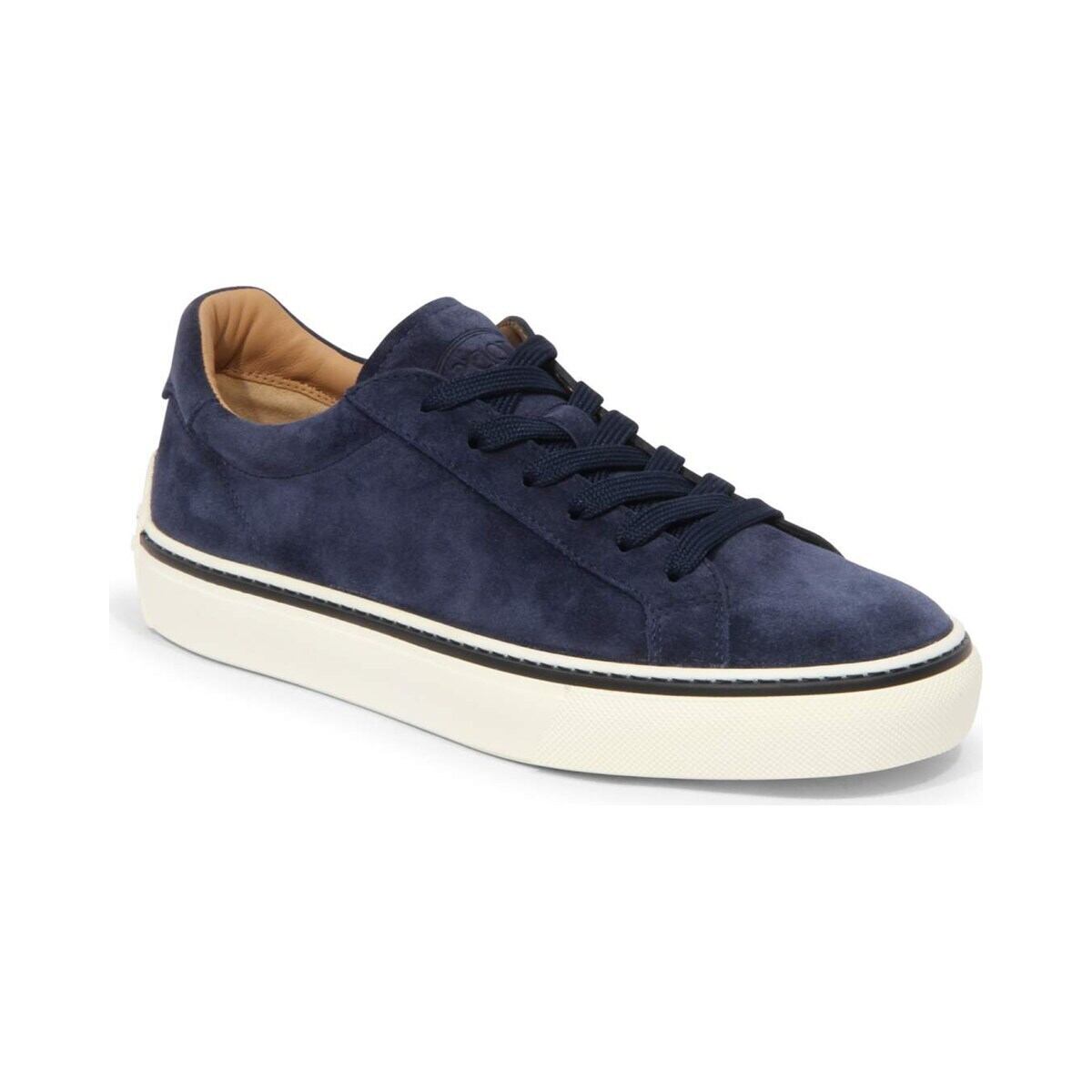 TOD'S トッズ メンズ スニーカー スエード ネイビー