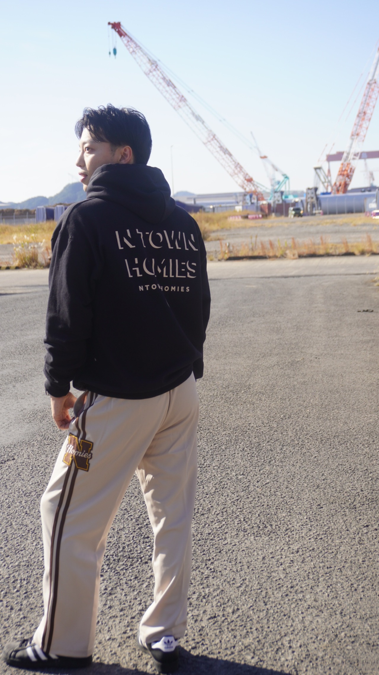 HOMIES ICON TRACK PANTS color Sand Beige - 7