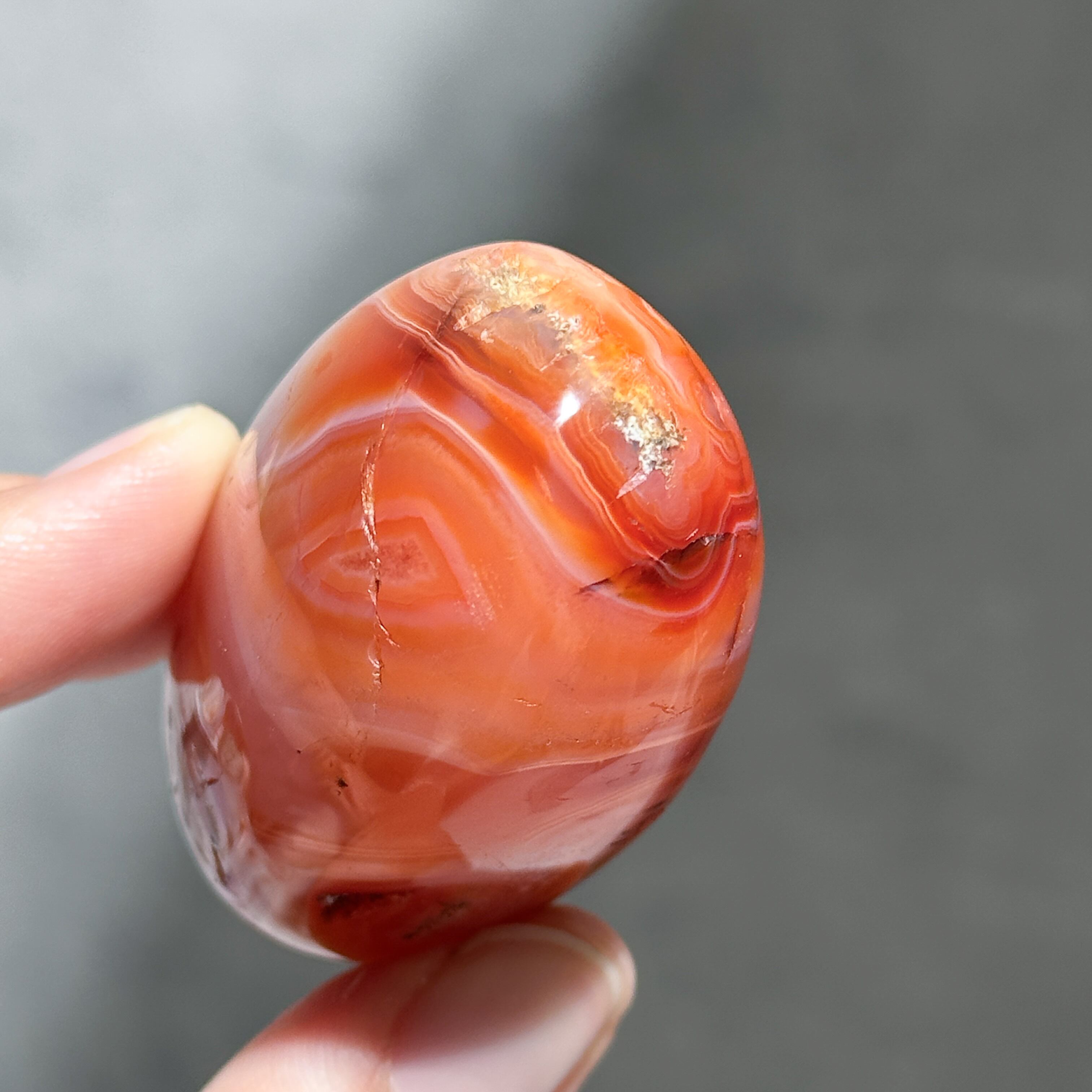 カーネリアン パーム 13♢ Carnelian ♢天然石・鉱物・パワーストーン