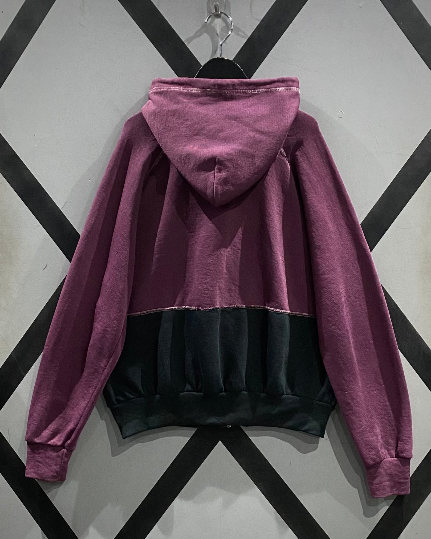 古着 X VINTAGE】80's “adidas” Color Switching Vintage Zip Up Hoodie