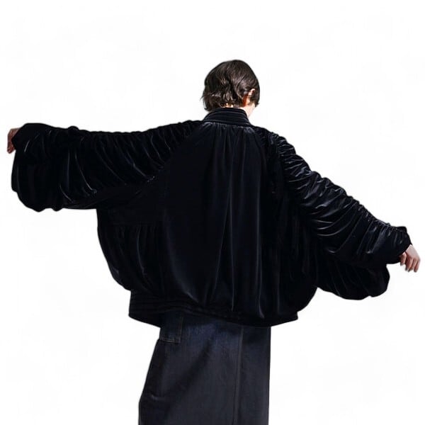 MECRE ボリュームスリーブラスターブルゾン