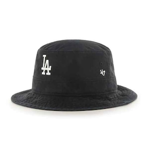 47BRAND (フォーティーセブンブランド) Dodgers'47 BUCKET HAT Black (4589467508794)