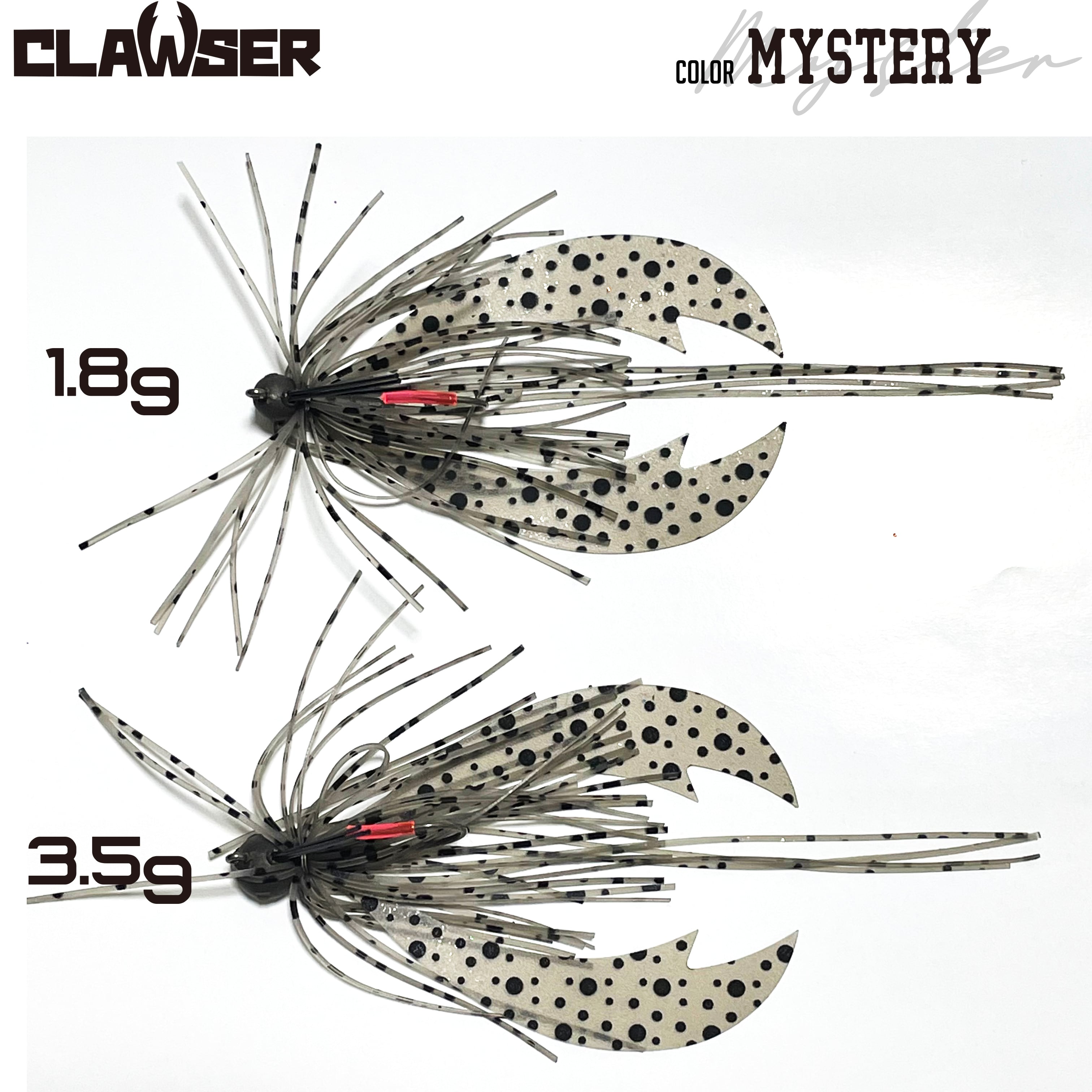 CRAWSER スモールラバージグ 1.8g (1/16oz) 4カラー | MARSHALL
