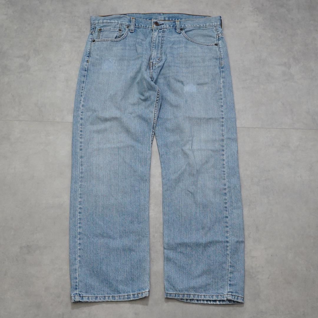 リーバイス569 Levis W34 ブルーデニム 青 ヒゲ 古着 15703