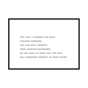 A0127/文字/アートポスター【 A4 / A3 / A2 / A1 サイズ・フレーム 付きに変更可 】