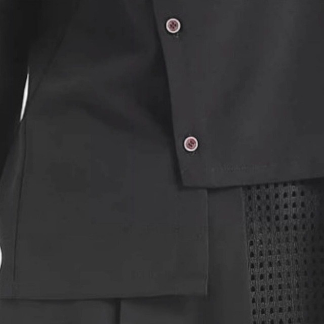 Asymmetric boat neck long sleeve blouse C0890