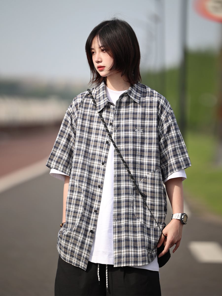 マフポケットチェックシャツ / Muff Pocket Check Shirt