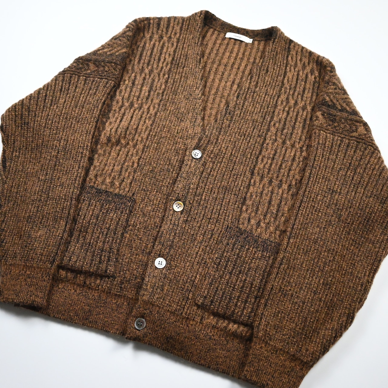 YASHIKI / Sekkei mohair Cardigan