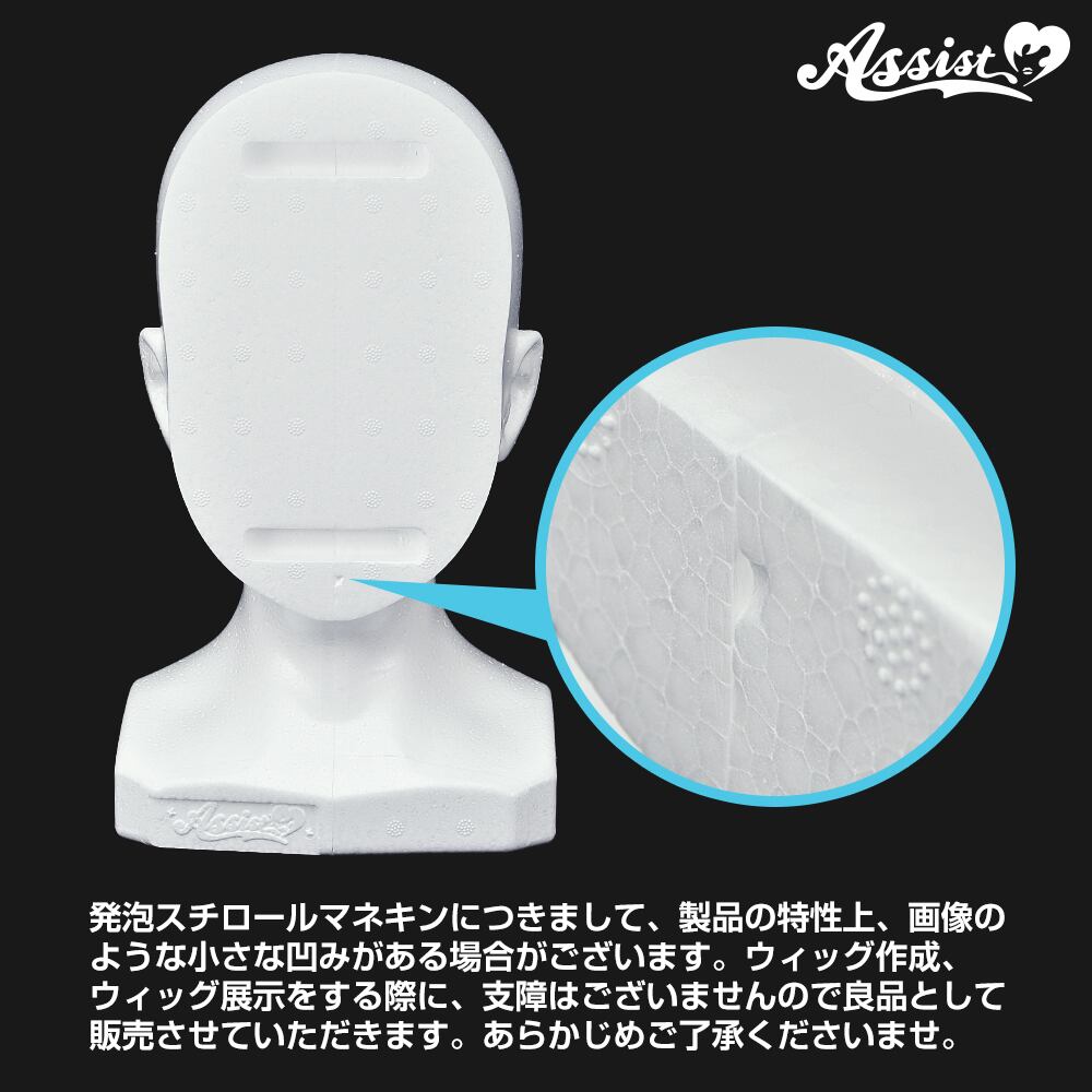 フェアリーテイルウィッグ！アナ！マネキン付き（発泡） フェアリーテイルウィッグ！アナ！マネキン付き（発泡）