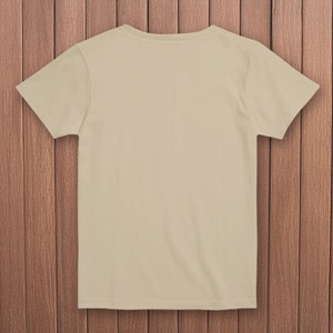 SHISA and DOLPHIN-Tシャツ・レディース(サンドベージュ)