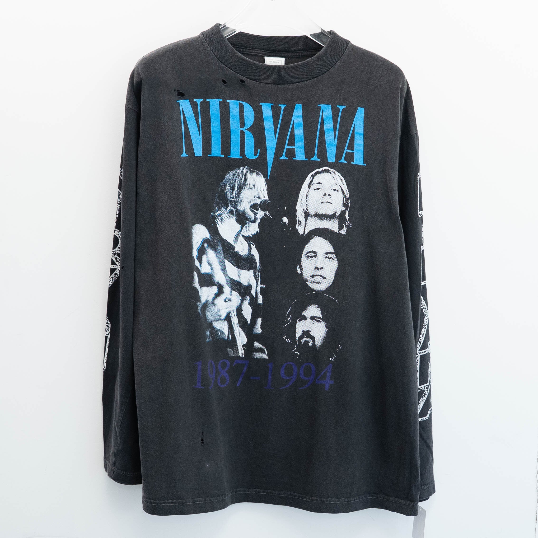 Nirvana " Member Photo Black Sheep Boot L/S " Euro XL 【A9-5】