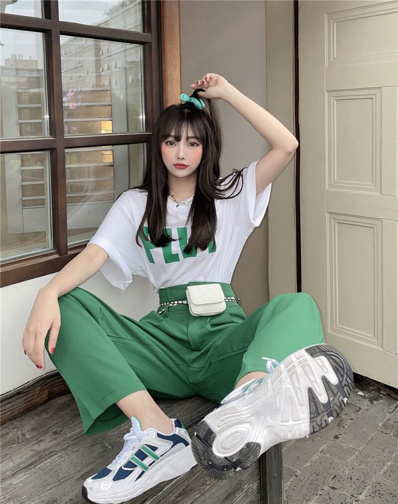 スタイルプリントTシャツ シャツ サマー薄手ルーズカジュアル かわいい 夏物 ブラックストロベリース42488667697