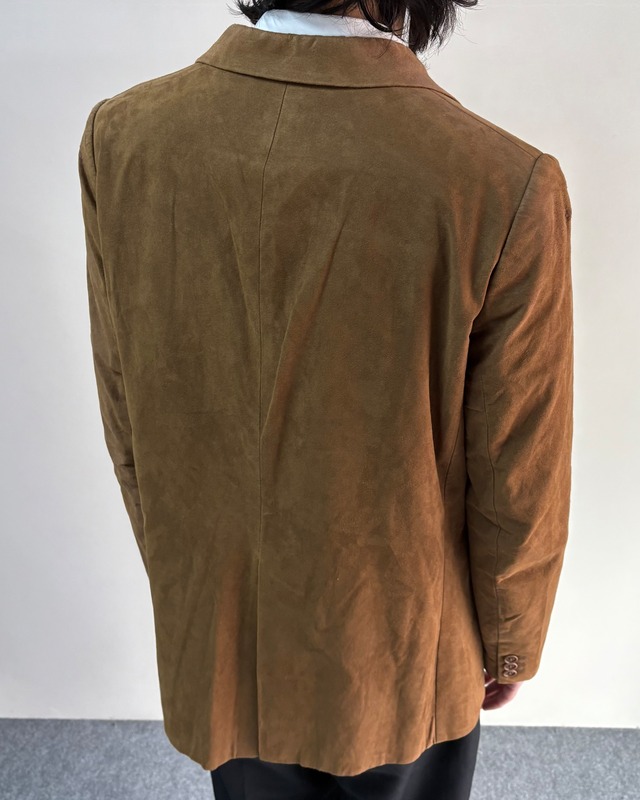 【HELMUT LANG】micro suede tailored jacket