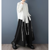 アシメ ディテール シャツ 00271