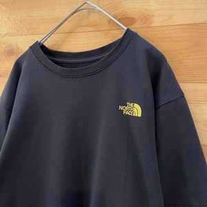 【THE NORTH FACE】ボックスロゴ Tシャツ バックプリント ノースフェイス US古着