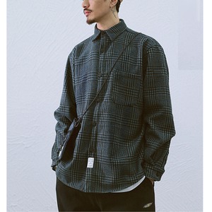 Front pocket design shirt C854