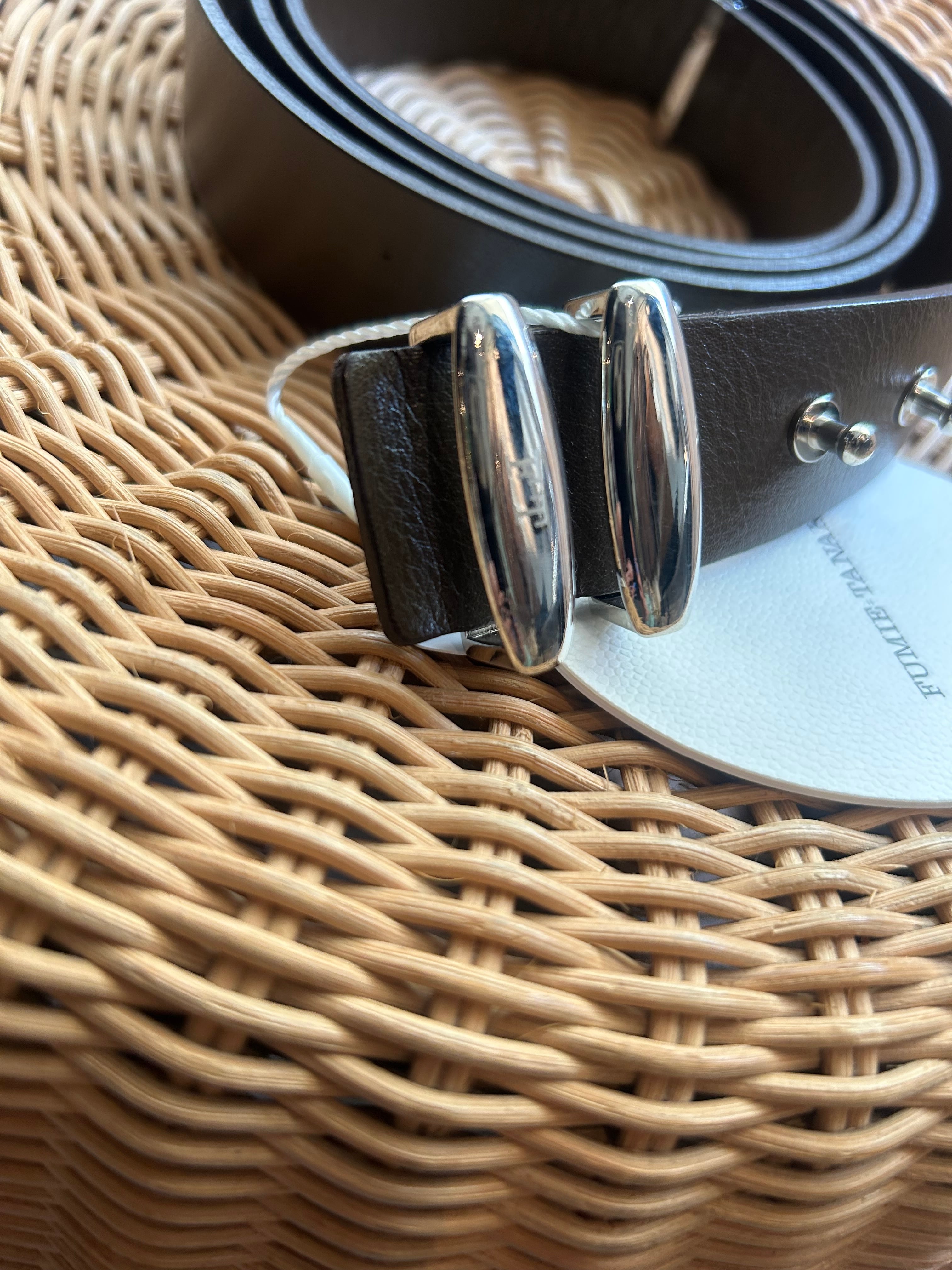 FUMIETANAKA leather long belt | AAR