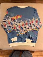 The Stylist Japan Ski Pattern Knit Sweater